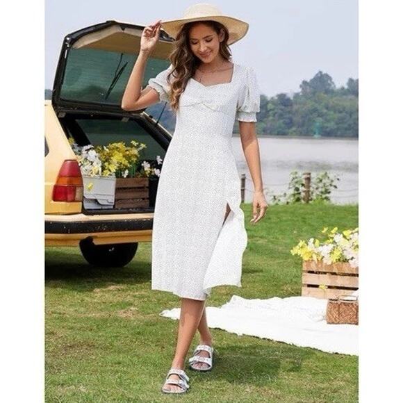 Easyfox Silver Slides Sandals Shoes Women's Double Buckle Adjustable - Picture 4 of 6